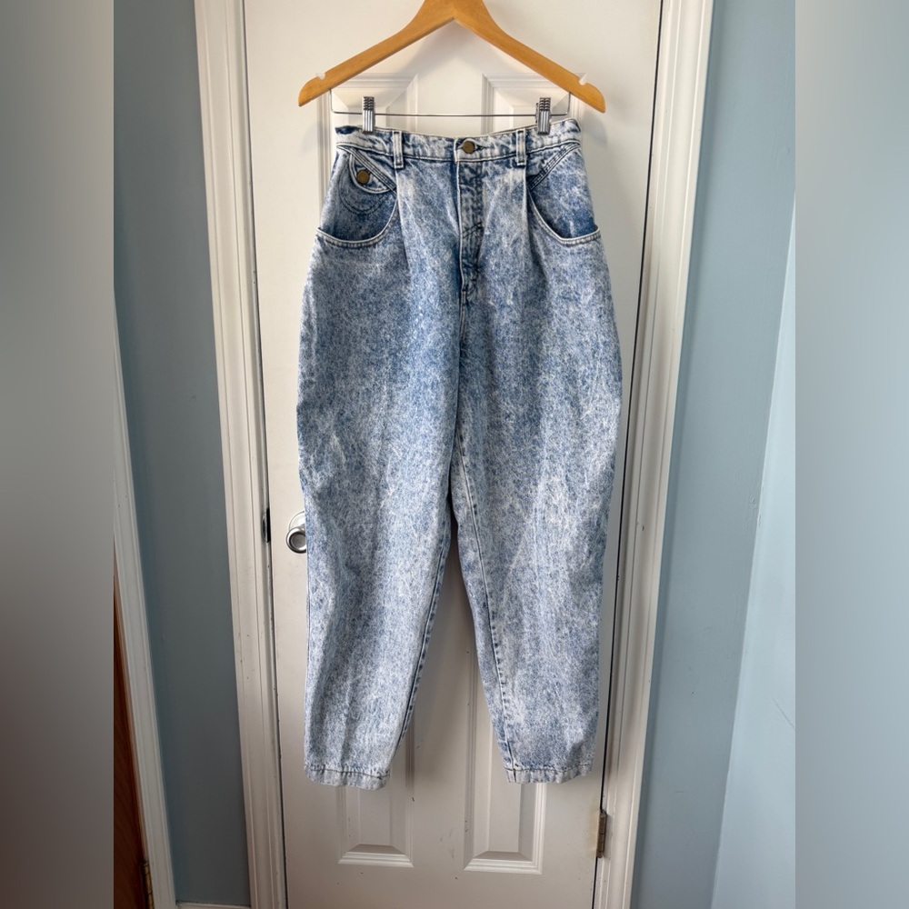 Vintage‎ Lee Acid Washed Women's Jeans 90's Retro Size 14